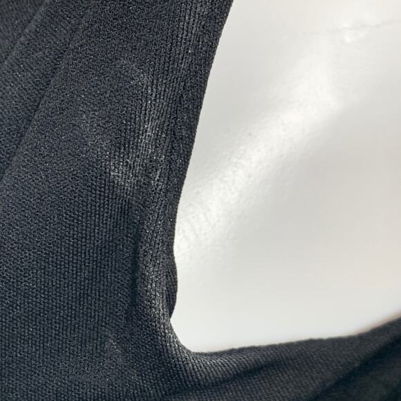 LA PERLA Size 8 Black Viscose Blend Beaded Sleeveless Long Dress - Picture 4 of 10